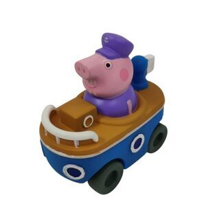 Peppa Pig Adventures Grandpa Pig in Boat Vehicle Toy
